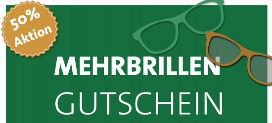 Mehrbrillen Gutschein